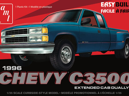 AMT 1/25 1996 Chevy C3500 Extended Cab Dually (AMT1409)