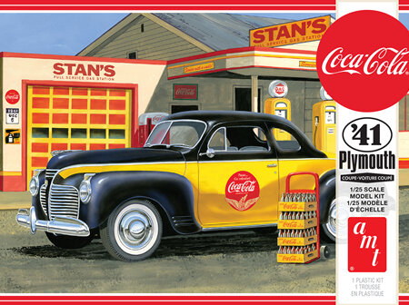 AMT 1/25 41 Plymouth Coupe (Coca-Cola) (AMT1197)