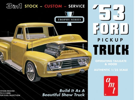 AMT 1/25 53 Ford Pickup Truck 3in1 (AMT882)