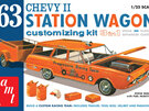 AMT 1/25 63 Chevy II Station Wagon Customizing Kit w/Trailer (AMT1201)