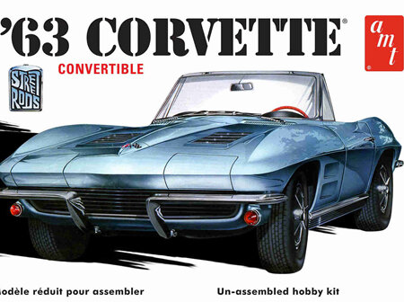 AMT 1/25 63 Corvette Convertible (AMT1335)