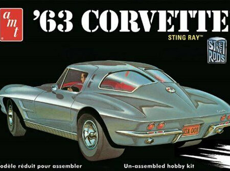 AMT 1/25 63 Corvette Sting Ray (AMT861)