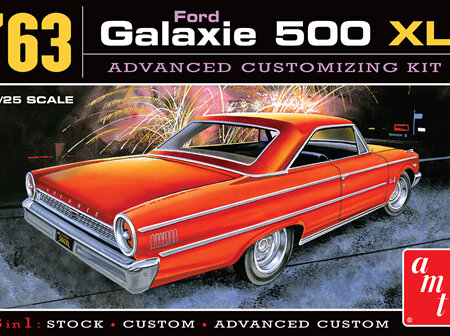 AMT 1/25 63 Ford Galaxie 500 XL 3n1 (AMT1186)