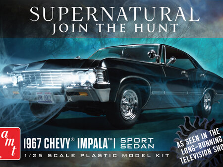 AMT 1/25 67 Chevy Impala 4-Door Supernatural (AMT1124)