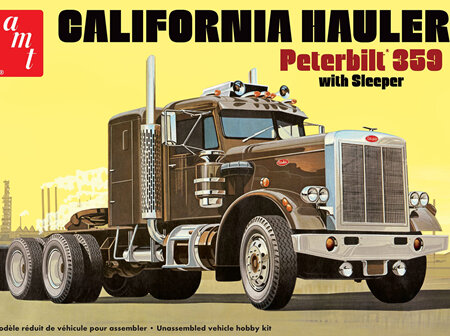 AMT 1/25 California Hauler Peterbilt 359 w/sleeper (AMT1327)
