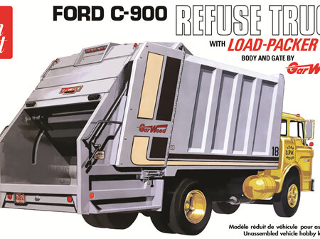 AMT 1/25 Ford C-900 Refuse Truck with Load Packer (AMT1247)