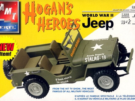 AMT 1/25 Hogan's Heros WWII Jeep (AMT31752)
