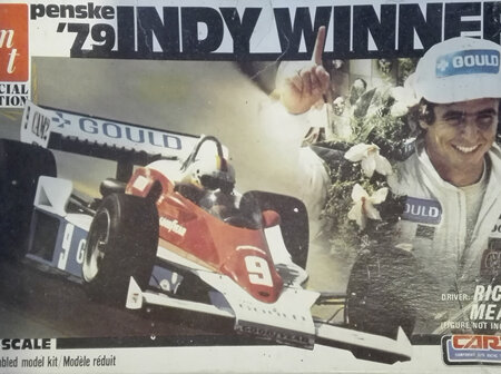AMT 1/25 Penske 79 Indy Winner (Rick Mears)