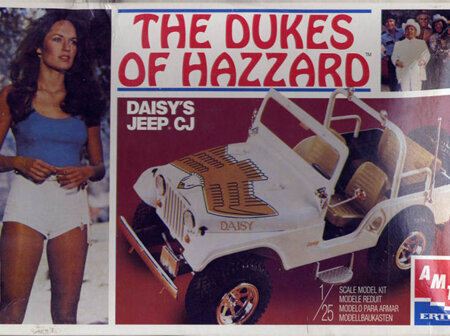 AMT 1/25 The Dukes of Hazzard Daisy's Jeep CJ (AMT30163)