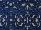 An embossed fabric on the front pocket of a small crossbody bag.  NZ made