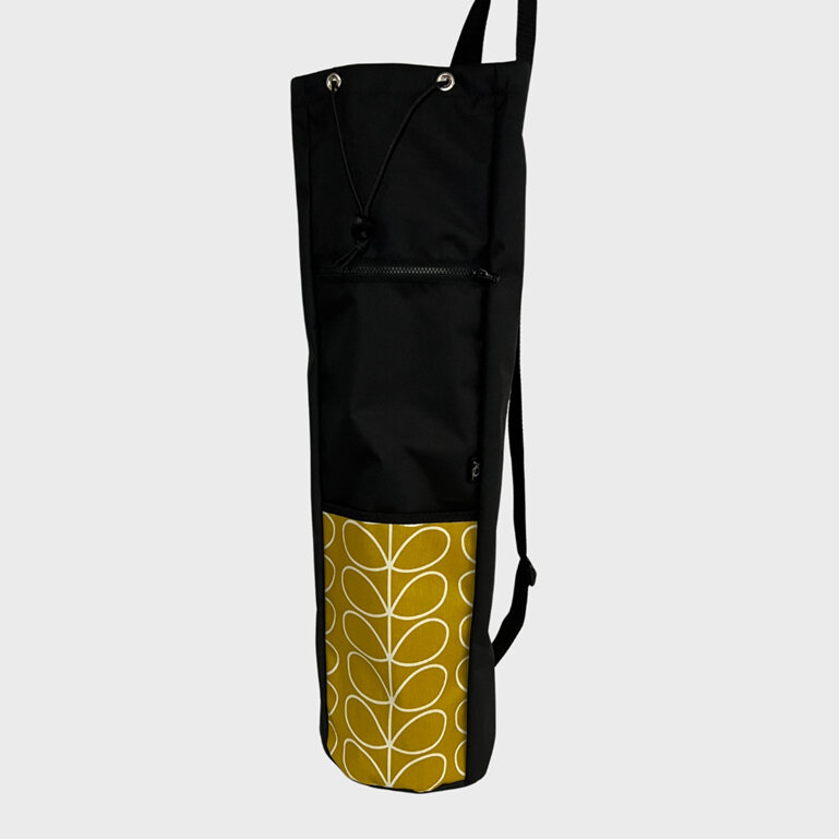 An Orla Kiely fabric featured on a Yoga bag.  Super durable and easy to clean