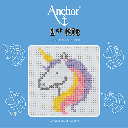 Anchor 1st Kit: Cross Stitch - Unicorn