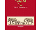 Anchor Essential Kits: Cross Stitch - Elephant Stroll