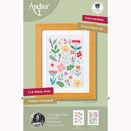Anchor Starter Kits: Cross Stitch - Floral Scatter