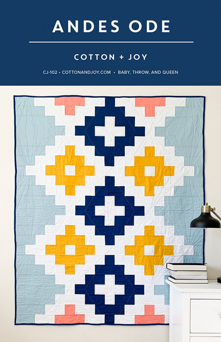 Andes Ode Quilt Pattern from Cotton and Joy