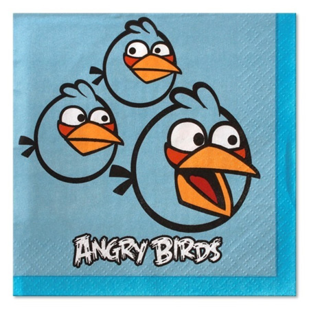 Angry Birds Party Napkins - pack of 16