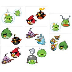 Angry Birds Space - tattoos