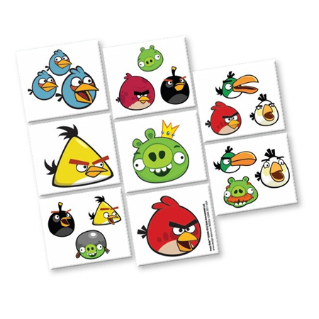 Angry Birds Tattoo's
