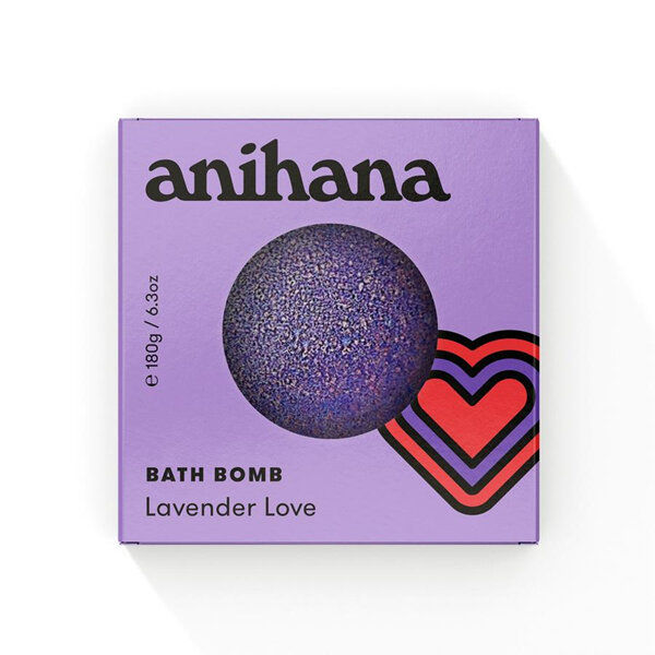 anihana Bath Bomb Lavender Love 180g