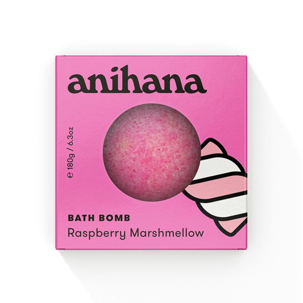 anihana Bath Bomb Raspberry Marshmallow 180g