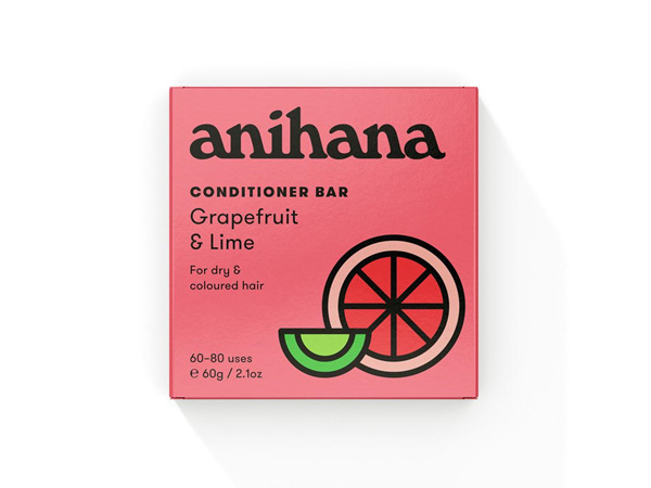 anihana Conditioner Bar Grapefruit & Lime 60g