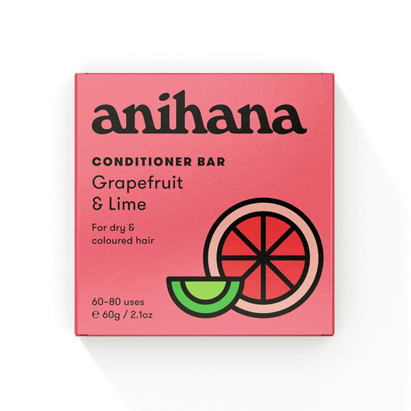 anihana Conditioner Bar Grapefruit & Lime 60g