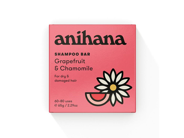 anihana Shampoo Bar Grapefruit & Chamomile 65g
