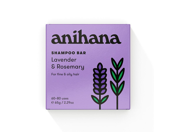 anihana Shampoo Bar Lavender & Rosemary 65g