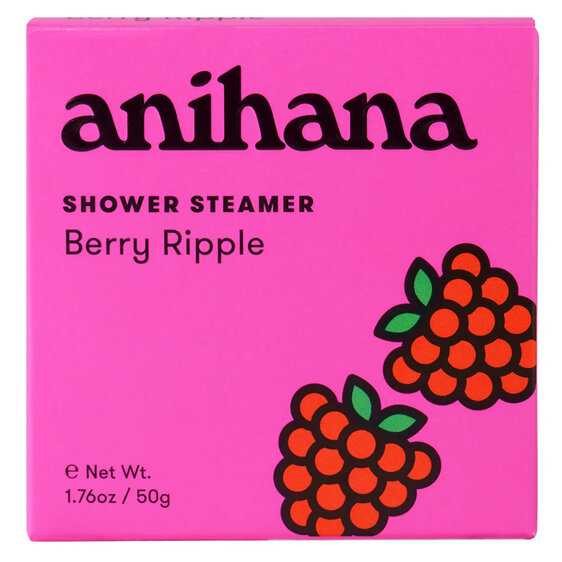 ANIHANA Shower Steamer Berry Ripple 50g