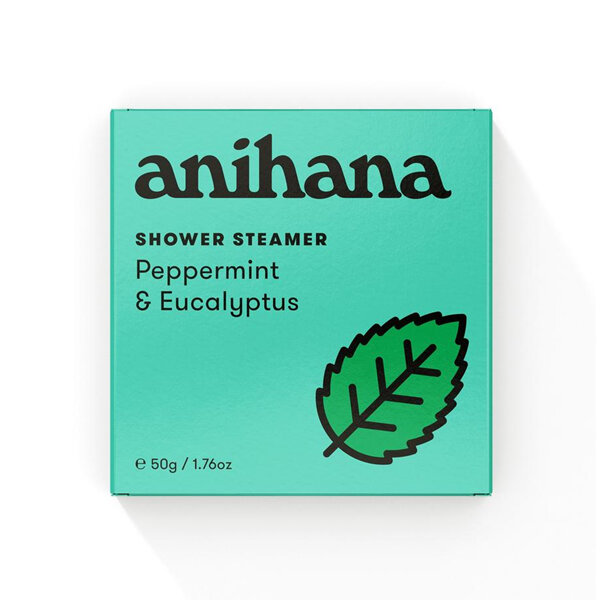 anihana Shower Steamer Peppermint & Eucalyptus 50g