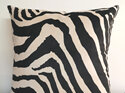 Animal print cushion zebra New Zealand