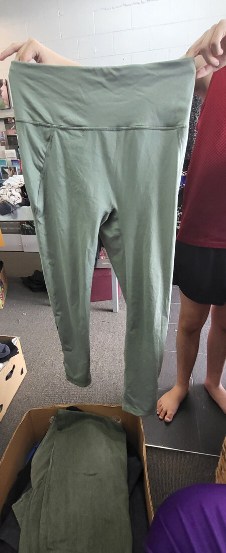Anko active green pants size 18