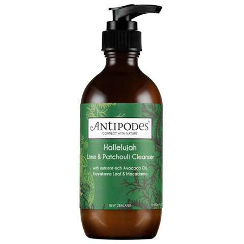 Antipodes Hallelujah Lime and Patchouli Cleanser 200ml