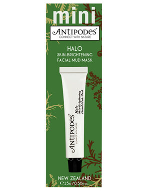 Antipodes Halo Skin-Brightening Facial Mud Mask Mini 15ml