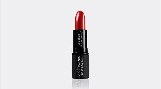 Antipodes Moisture-Boost Natural Lipstick - Ruby Bay Rouge