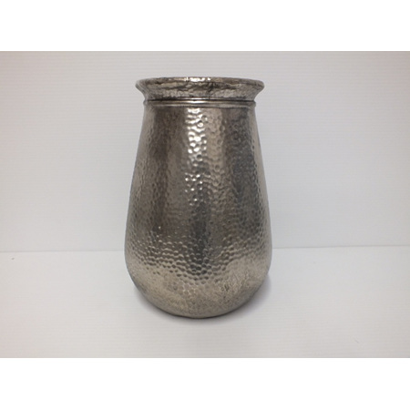 Antiqued Silver vase C3829
