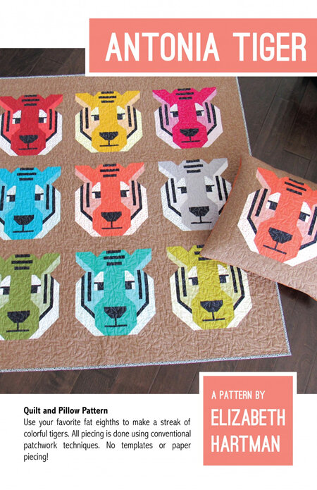 Antonia Tiger Quilt Pattern