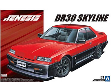 Aoshima 1/24 Jenesis Auto DR30 Nissan Skyline 1984 (AOS5579)