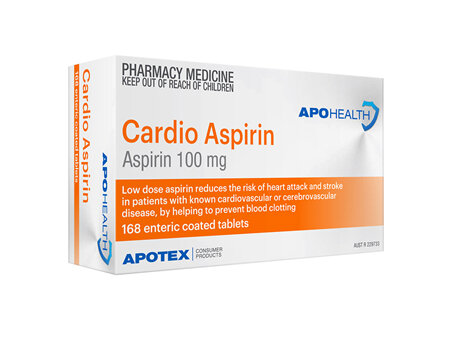 APH Cardio Aspirin Tablet 168