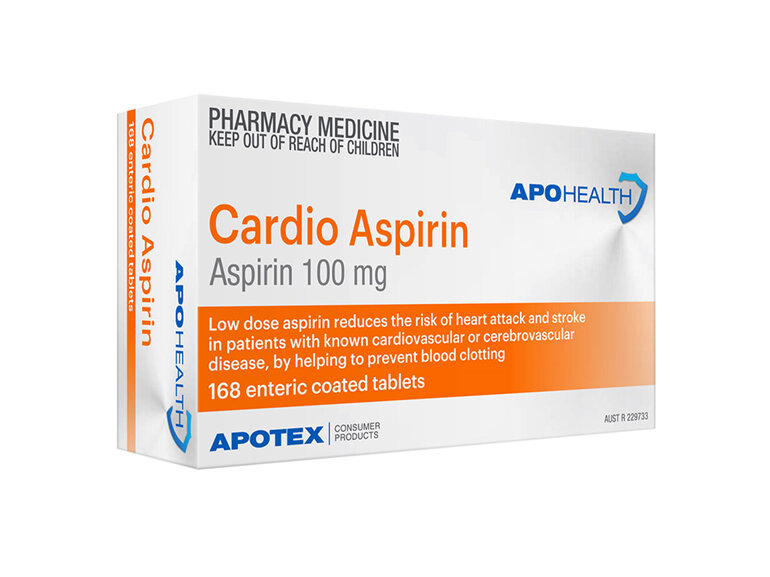 APH Cardio Aspirin Tablet 168
