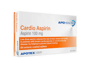 APH Cardio Aspirin Tablet 84