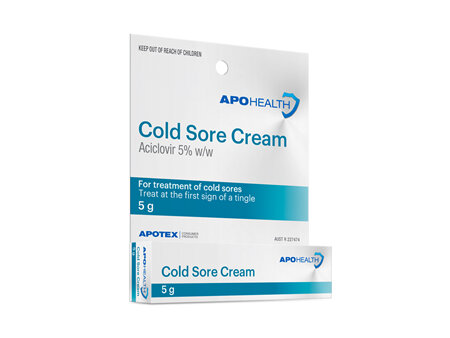 APH Cold Sore Cream 5gm