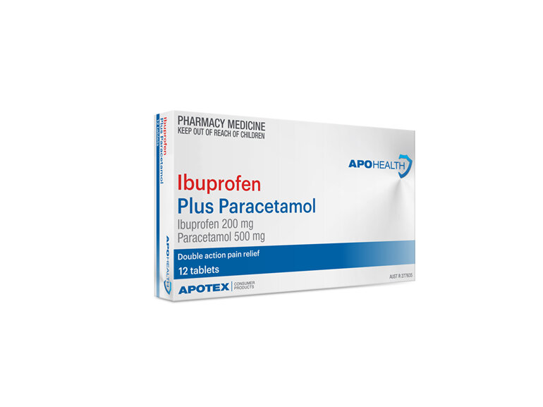 APH Ibuprofen Plus Paracetamol Tablets 12