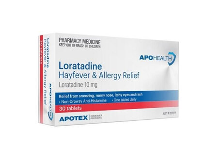 APH Loratadine 10mg 30 Tablets