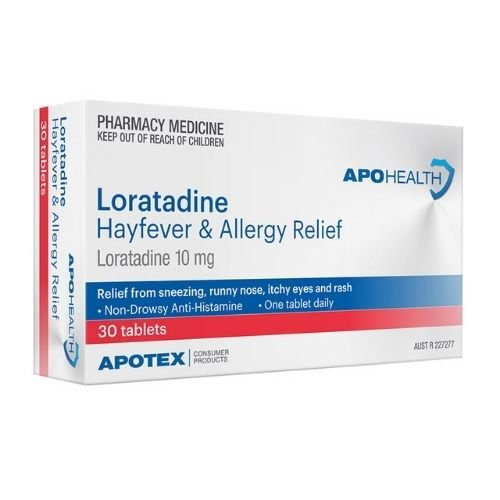 APH Loratadine 10mg 30 Tablets