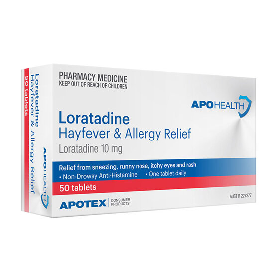 APH LORATADINE TAB 10MG 50 BLS