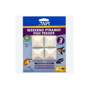 API Weekend Pyramid 3 Day Fish Feeder