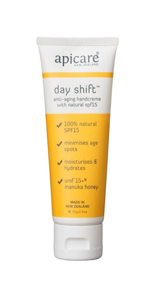 Apicare Dayshift Anti-Aging Hand Creme with Natural SPF15 75g