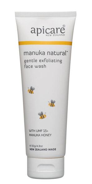 Apicare Manuka Natural Gentle Exfoliating Face Wash 130g