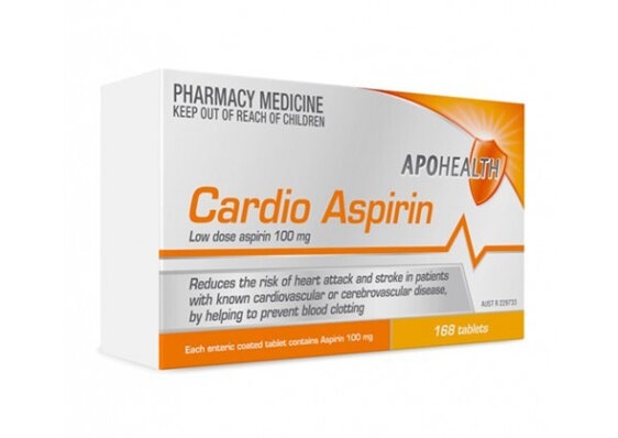 Apohealth Cardio Aspirin Ec Tablet Blister Pack 168